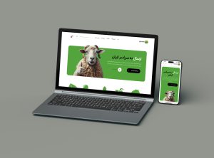 نمونه کار طراحی وبسایت دامبان فود